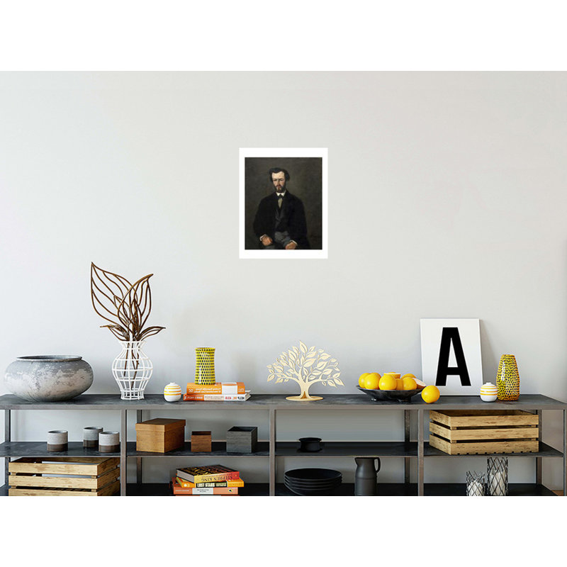 Antony Valabregue, Paul Cézanne, estampe numérique, H 20 po x l 16 po
