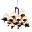 Brevan 12 - Light Dimmable Geometric Chandelier