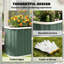 Boîte à fleurs profonde, lit de jardin extérieur avec gants, vert clair-2110686070-2110686057