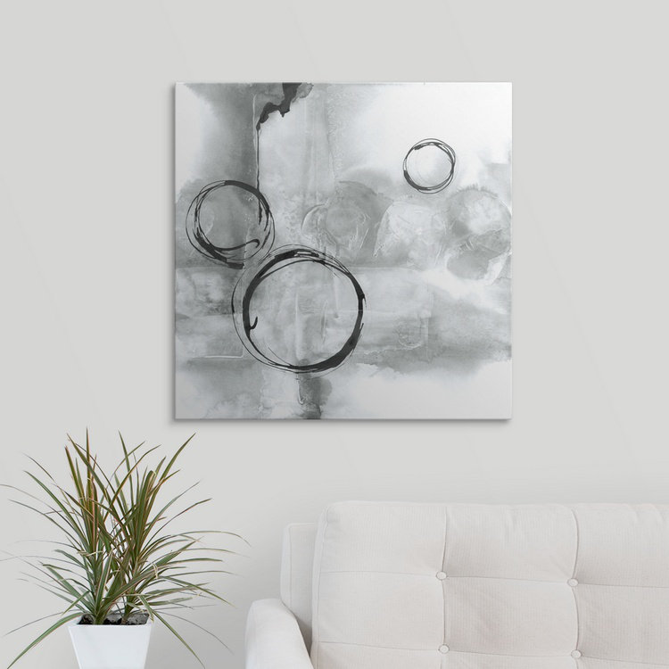 « i gray », reproduction d’art de chris paschke Full Circle, H 24 po x l 24 po x P 1,5 po, Toile
