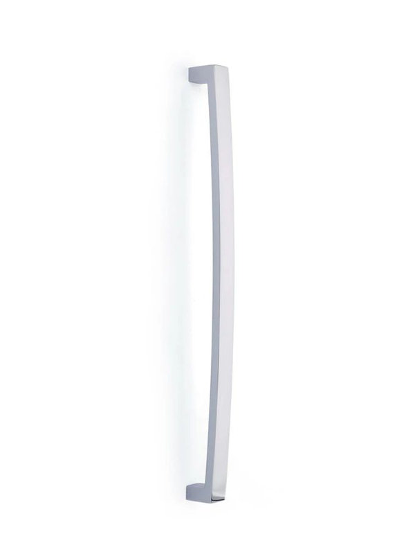 Bauhaus Appliance Pull, 18", Polished Chrome