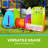 Alvantor 38'' W x 27'' D Indoor / Outdoor Polyester Triangular Play Tent