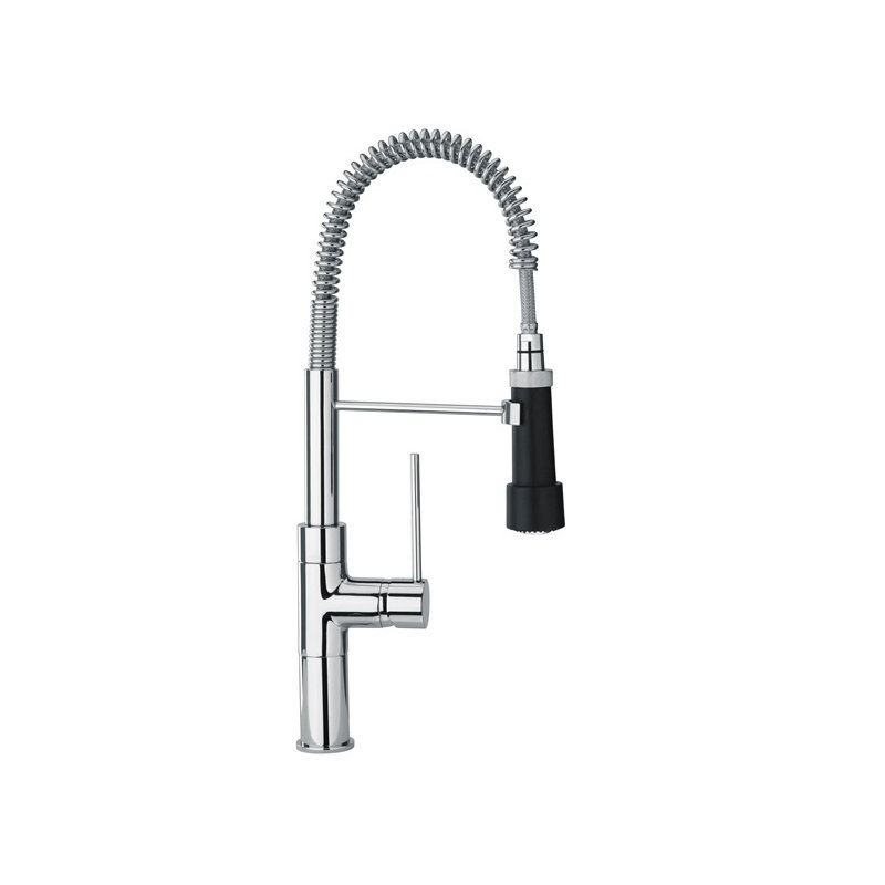 Piralla Cox Pull Down Kitchen Faucet, Chrome