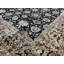 Hand-Knotted High-Quality Black Square Area Rug