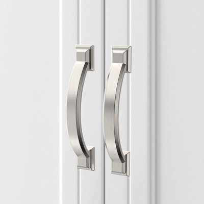 10 Pack 3 Inch(76Mm) Brushed Satin Nickel Kitchen Cabinet Handles, Cabinet Pulls Kitchen Cabinet Hardware For Cupboard Drawer Pulls