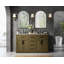 Meuble-lavabo double 60 po Ahner-2068009241