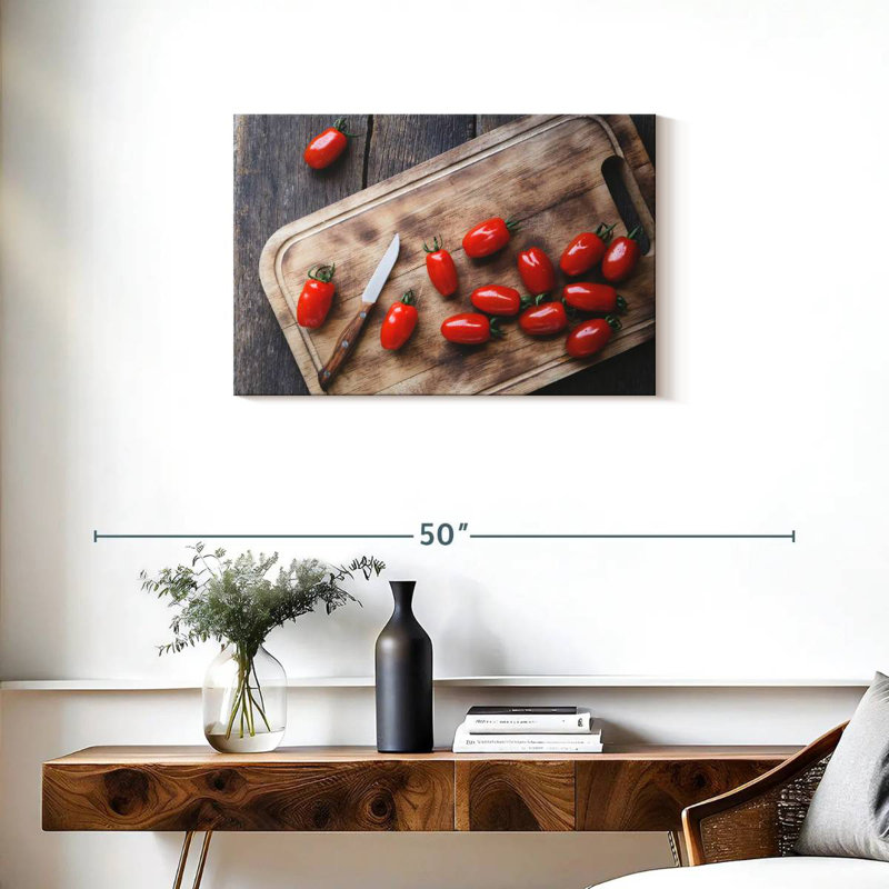 Yarlin Plum Tomatoes, 20" H x 30" W
