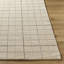 Tapis gris touffeté à la main Mallory-1067702353