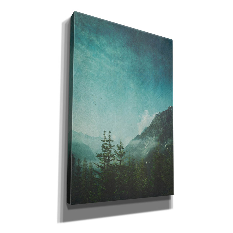 «Valley View» par Dirk Wustenhagen, art mural sur toile, H 60 po x l 40 po x P 1,5 po