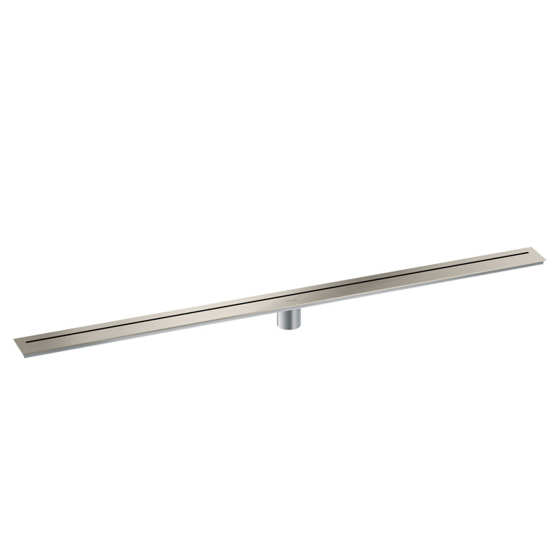 AXOR Drains Floor Installation 47 1/4", Brushed Stainless Steel