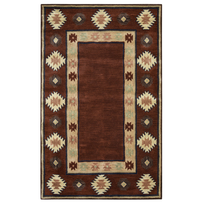 Eastman Performance Wool Geometric Indoor Rug, Rectangle 8' x 10'