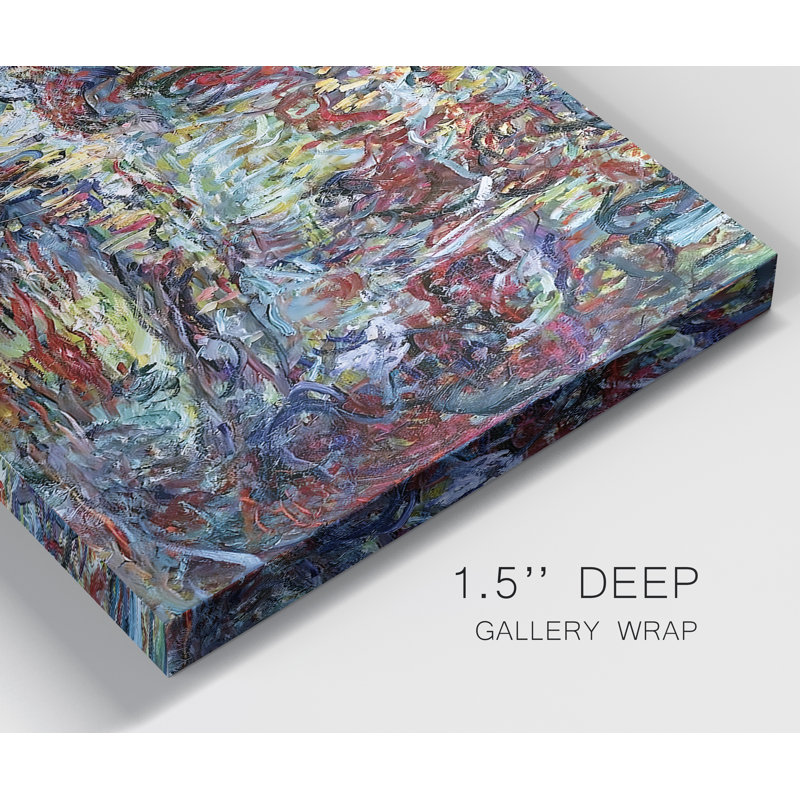 Cliff near Dieppe, 1896 - Multi Piece Framed Canvas, 36" H x 72" W x 2" D