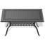 7 ensembles de patio en fonte d'aluminium, noir - avec coussins pour un ensemble de mobilier de salle à manger extérieur confortable et durable