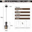 1 - Light Matte Black Cylinder Pendant