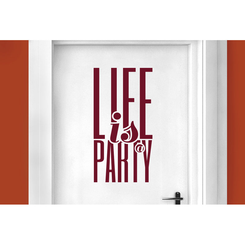 Wall Decal, Burgundy