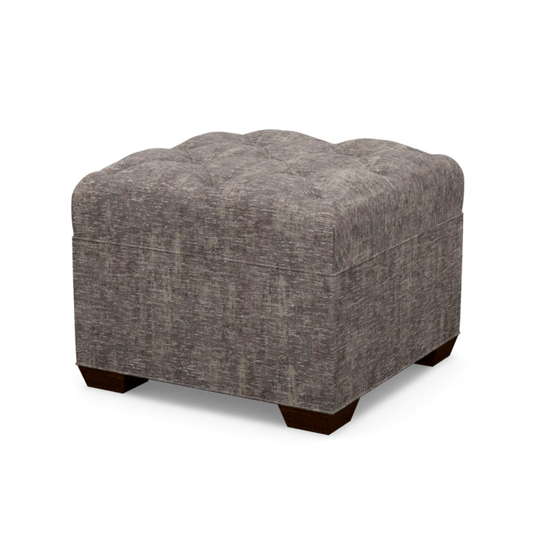 Square Ottoman, Walnut, 8240-70