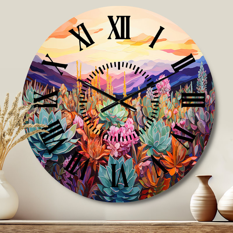 Horloge murale, Médium