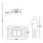 Éclairage pour meuble-lavabo à 4 lumières à intensité variable Anwyn-111458880-111458893
