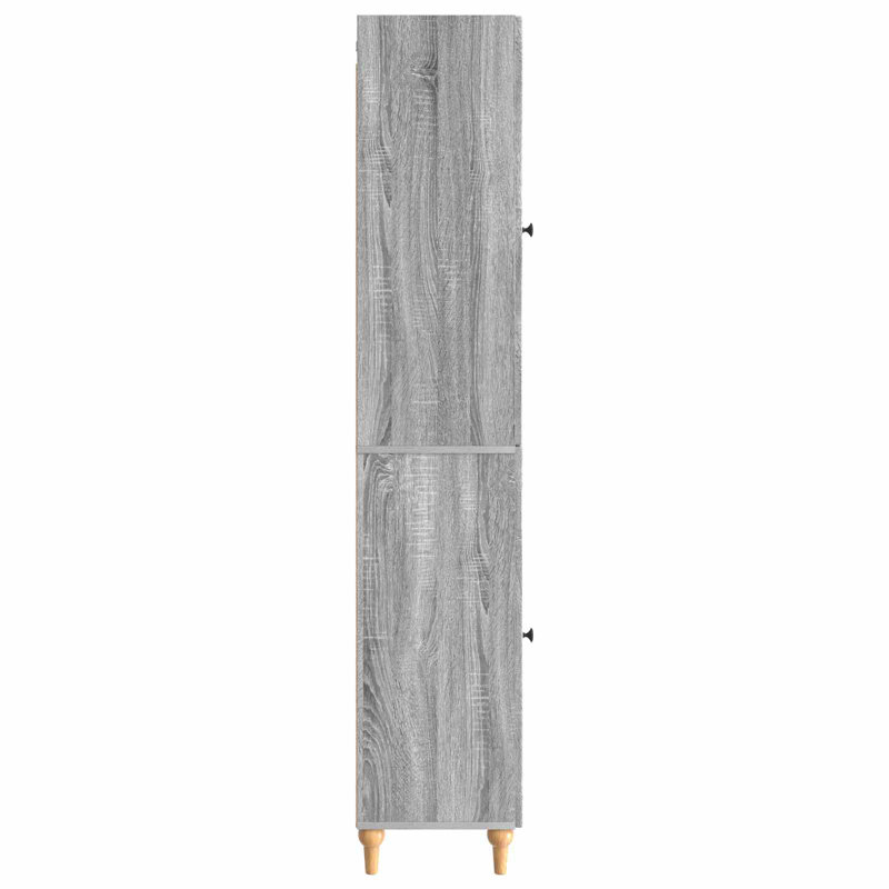 Storage Cabinet, Grey Sonoma