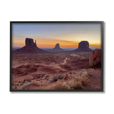 bb-321-Framed " Canyon Buttes Landscape " Print