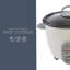 0.8L Automatic Rice Cooker White