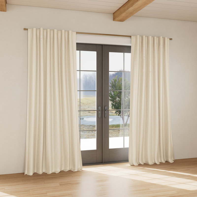 Imprint Room Darkening Curtain Single Panel, 50" W x 96" L