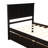 Abram Twin Solid Wood Bed-84502045