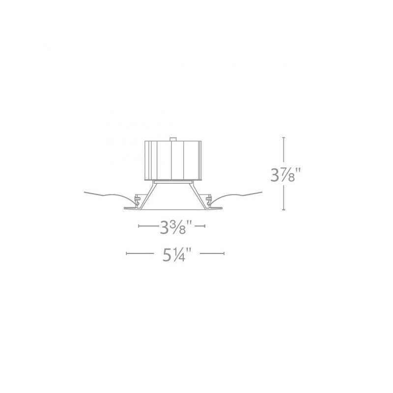 Aether 5.25'' Remodel LED Retrofit Recessed Lighting Kit, White