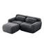 Canapé en forme de L sans os, tissu moelleux moelleux et moelleux, avec éponge haute densité 32D, aucun assemblage requis, conception ergonomique inférieure antidérapante, avec coussins décoratifs-825572719-825572718-825572717