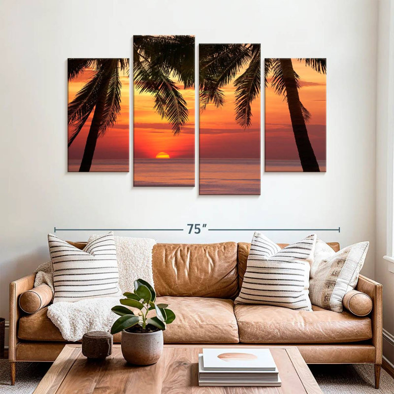 Palmier Gillard Gillard Sunset, H 42 po x l 68 po