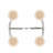 Singh 4-Light Indoor Chrome Classic/Traditional Chandelier with White Frosted Glass Cylinder Shades