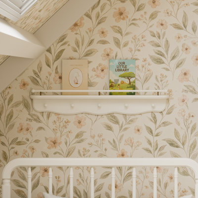 Tablette murale 31 "avec crochets Liberty