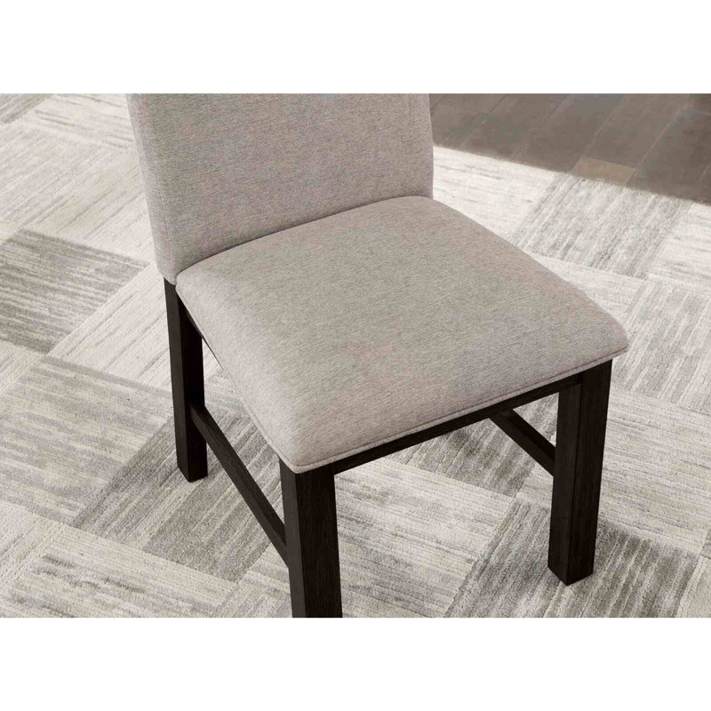 Chaise d'appoint style transitionnel 2 pièces