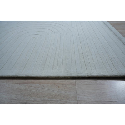 Hand Tufted Wool Geometric Area Rug