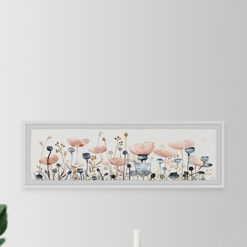 Impression encadrée « indoor succulents », H 10 po x l 30 po x P 1,5 po