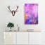 Moving Paint In Abstract - Wrapped Canvas-55307927