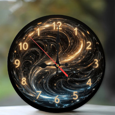 Horloge Cosmic Swirl