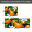 Tapis d'entrée 2 pièces Citrus Floral