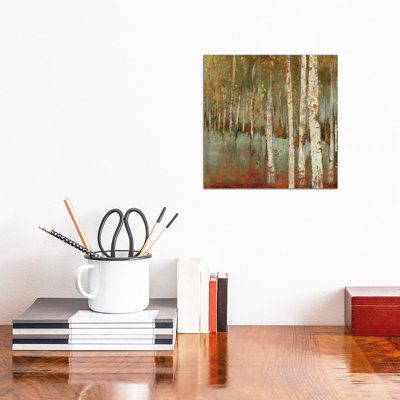 Along The Path I by Allison Pearce - Painting on Canvas