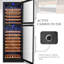 152 Bottle Built-In Refrigeration Dual Zone Freestanding Wine Refrigerator