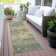 Machine Washable Indoor/Outdoor Xhevrie Seafoam Rug