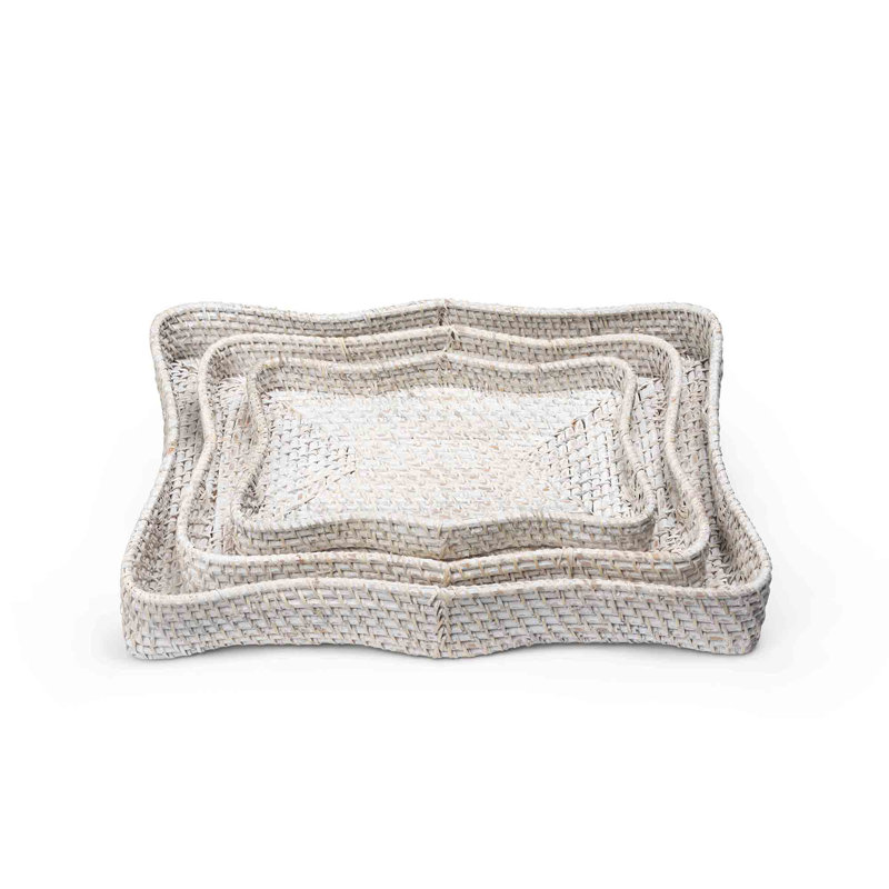 Decorative Tray, Cream