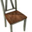 Ensemble de table de salle à manger 6 pièces, une table, un banc et 4 chaises-1090159235