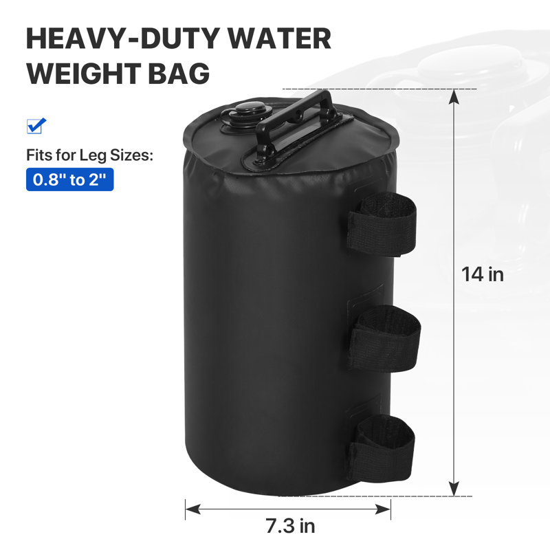 EAGLE PEAK Black Polyester Weight
