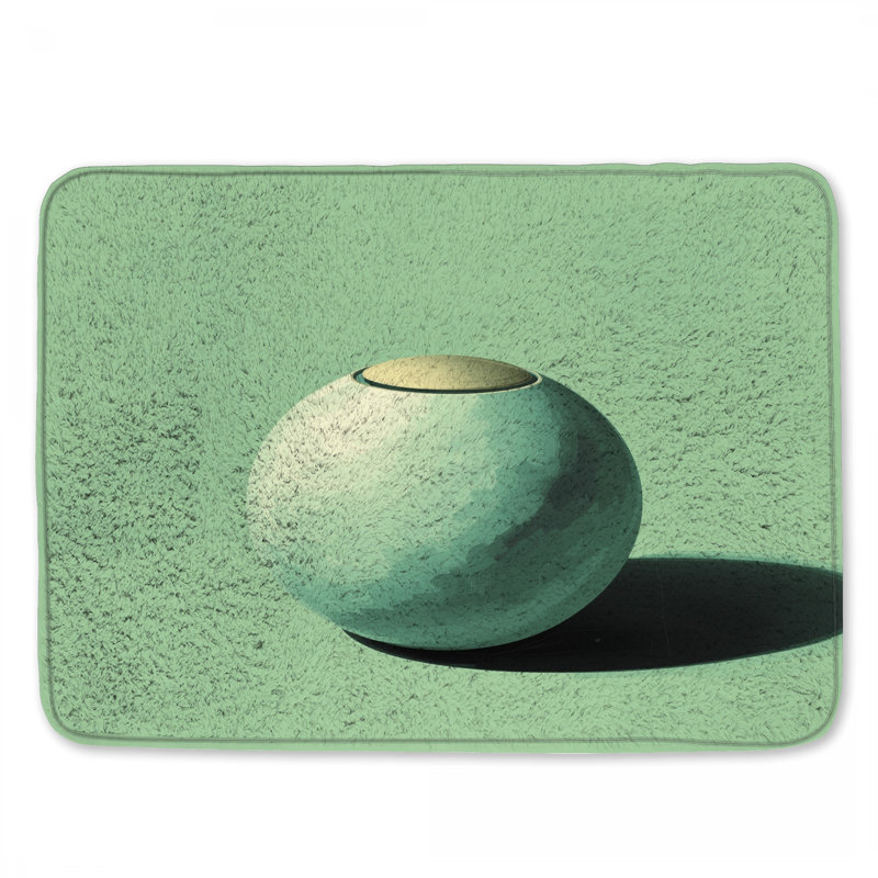 Tapis de bain Green, L 34 po x L 21 po