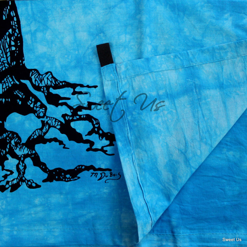 Cotton Tapestry, Blue