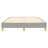 Box Spring Bed Frame Light Grey Queen Fabric -308647512-308647516