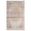 Tapis beige à transition de couleur 5 pi 4 po x 8 pi 10 po