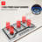 Gasland Chef 36" 5 Burner Gas Cooktop with Reversible Cast Iron Grill/Griddle, NG/LPG Convertible