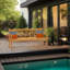 Acworth Outdoor Teak Bench-178032875